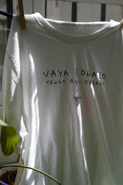 T-shirt What a pain I have under here