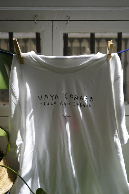 T-shirt What a pain I have under here