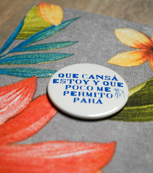 Imán Qué cansá estoy y que poco me permito pará