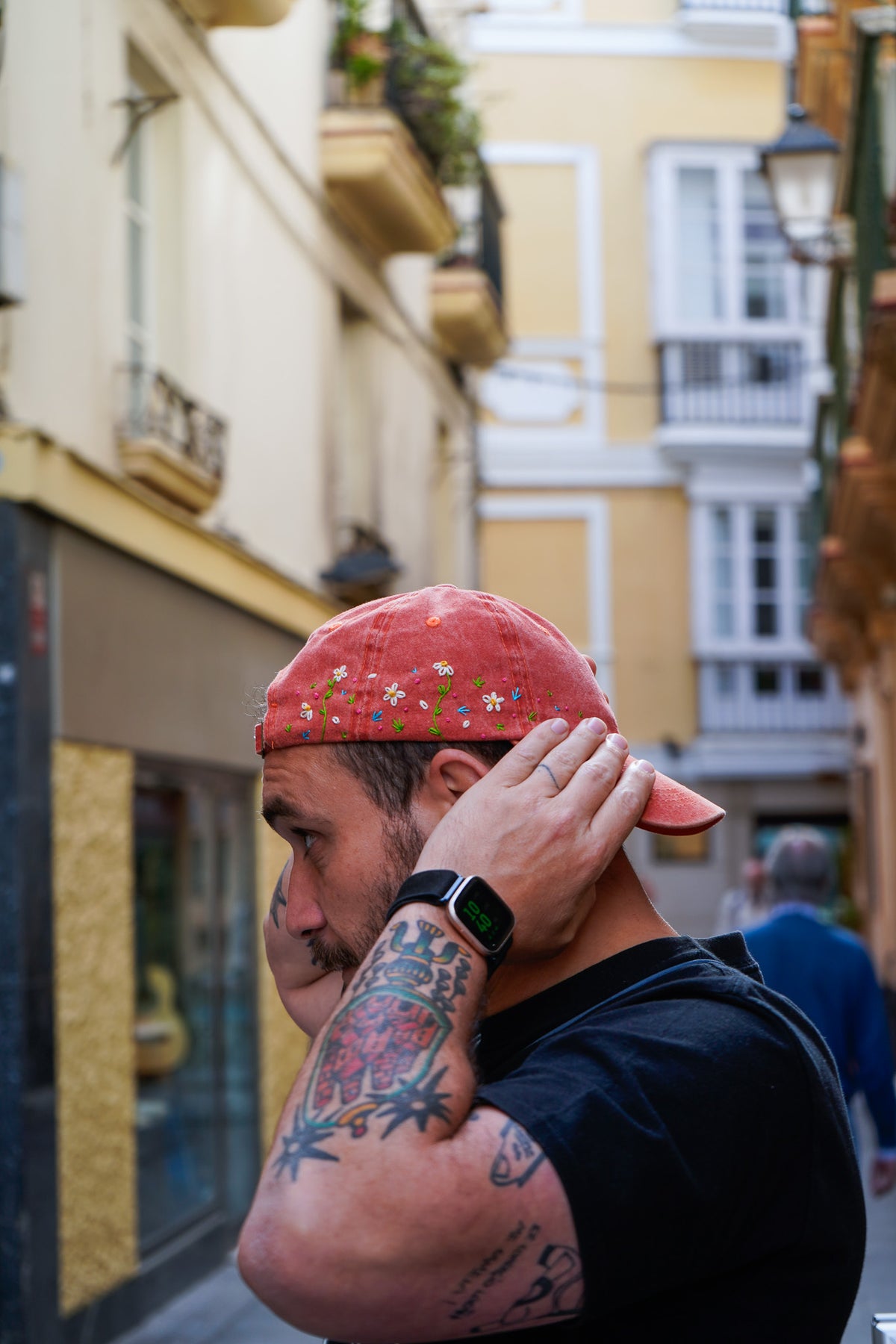 Gorras bordadas margaritas