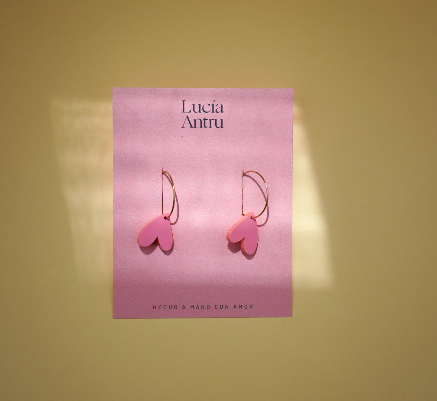 Pendientes Corazón del revés - varios colores