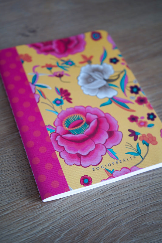 Rocío Peralta - Libreta rosas