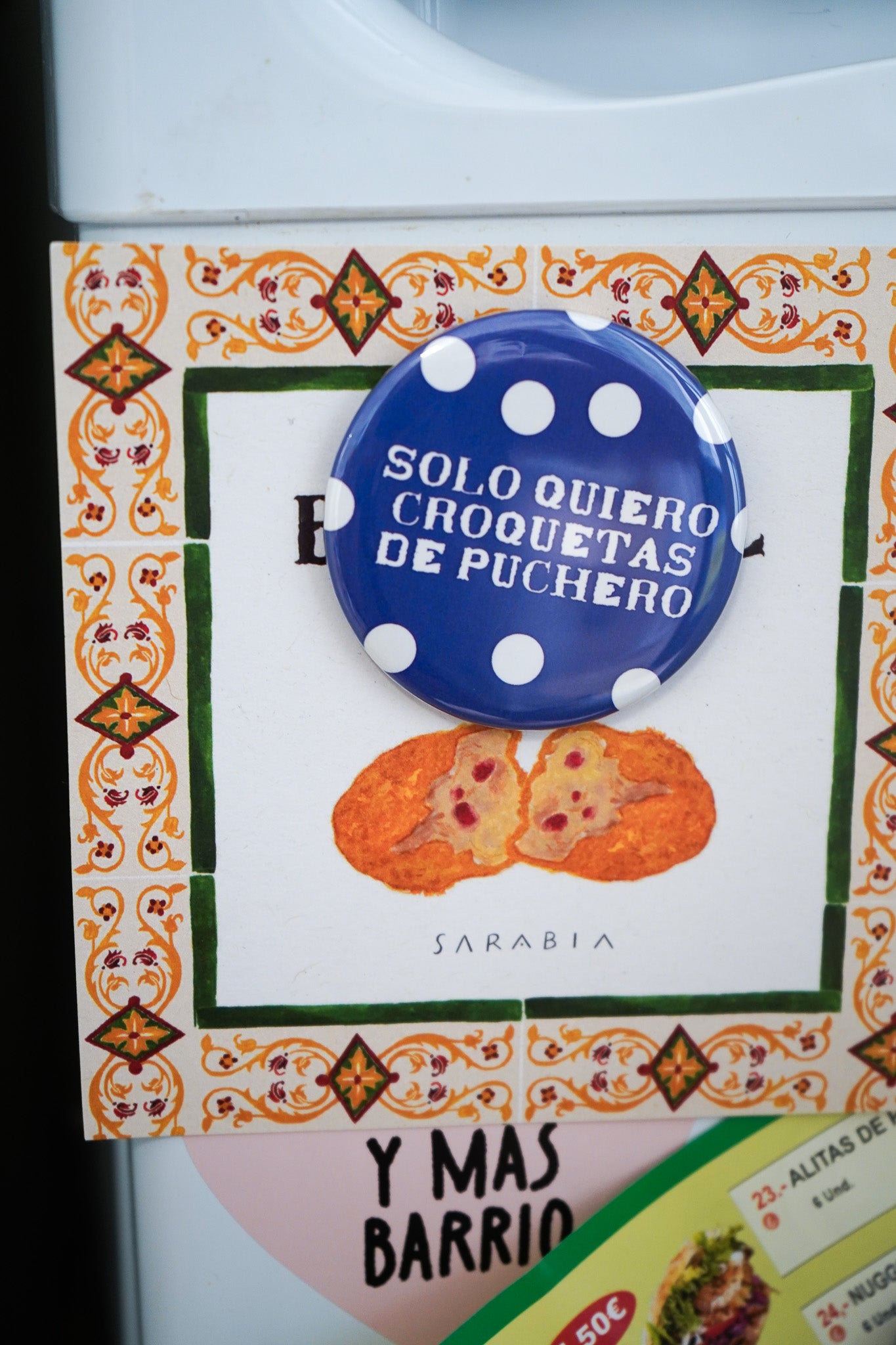 Imán Solo quiero croquetas de puchero