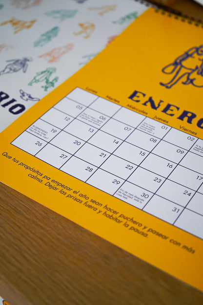 El calendario del barrio 2026