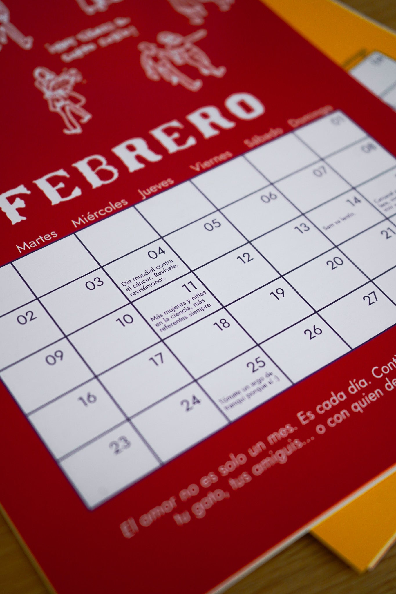 El calendario del barrio 2026
