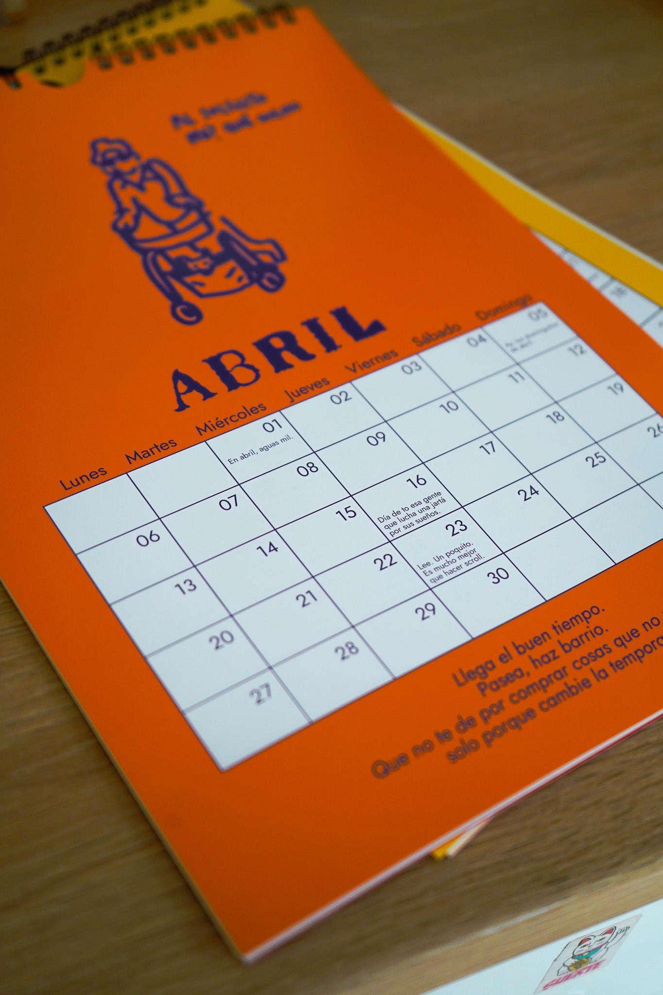 El calendario del barrio 2026