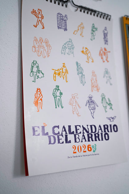 El calendario del barrio 2026