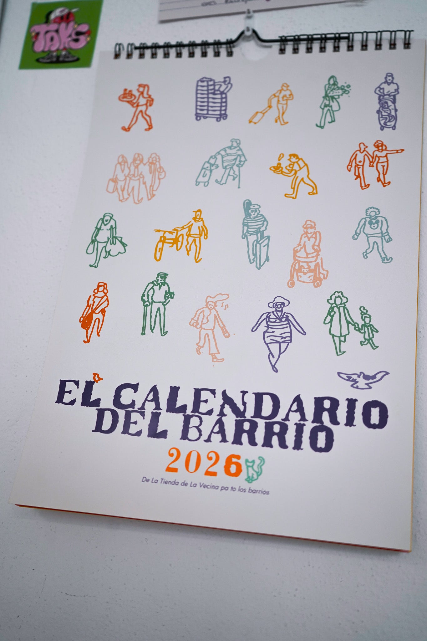 El calendario del barrio 2026