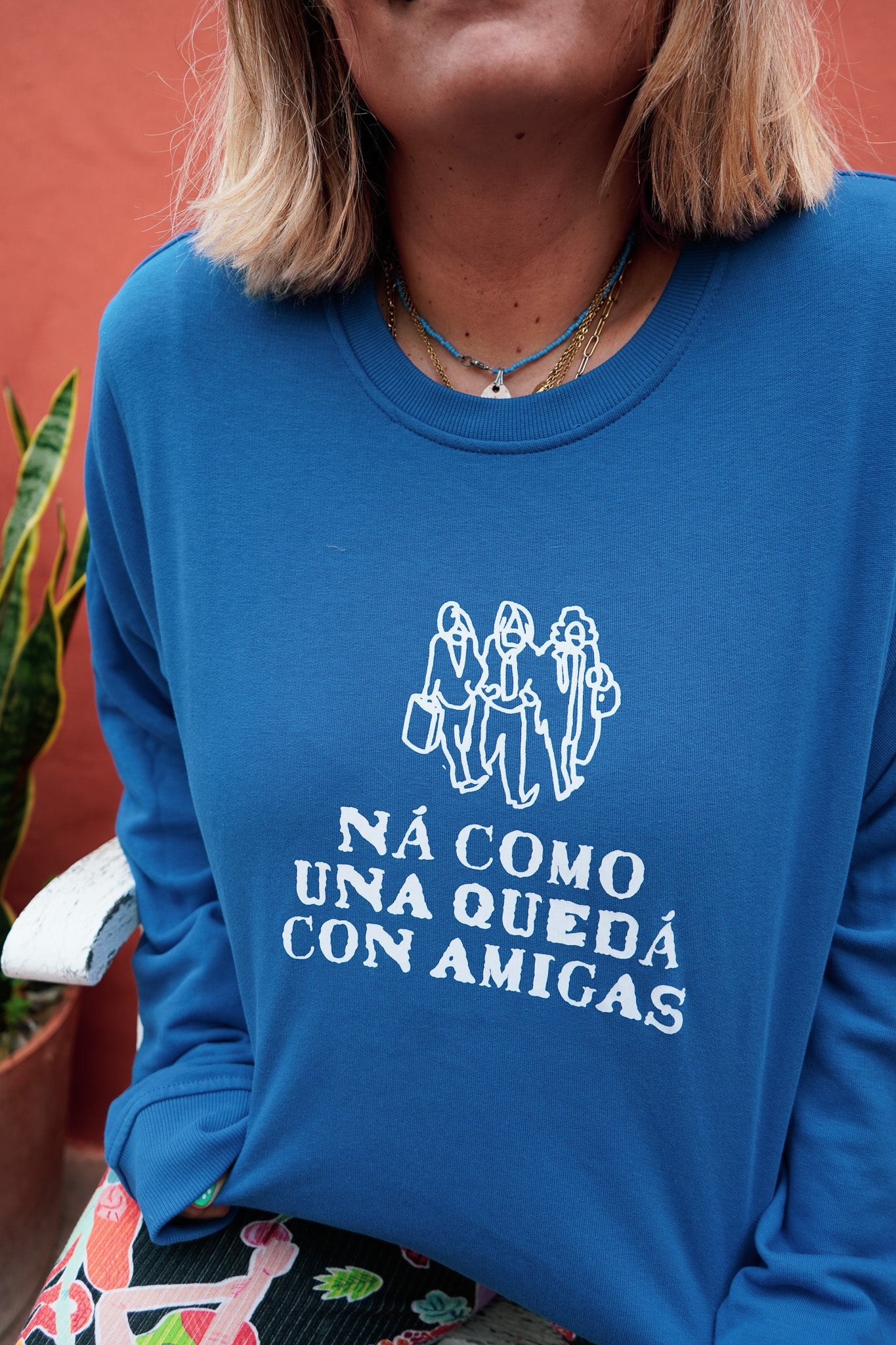 Sudadera Ná como una quedá con amigas