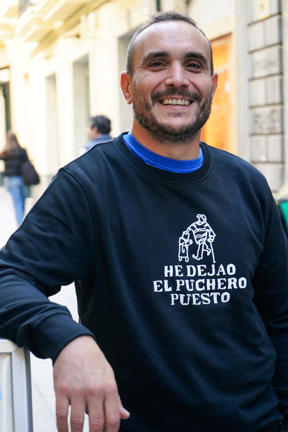 Sudadera He dejado el puchero puesto