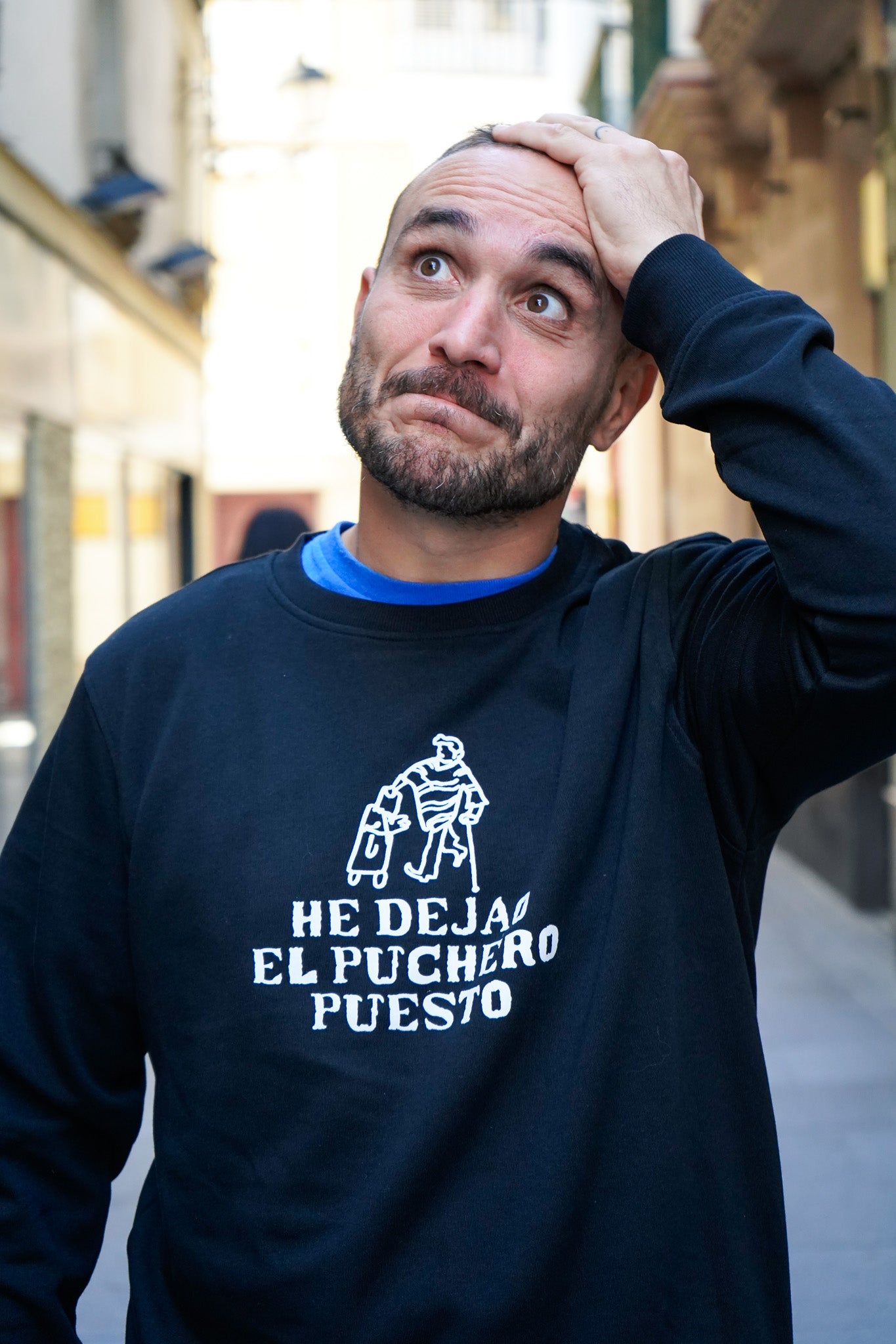 Sudadera He dejado el puchero puesto