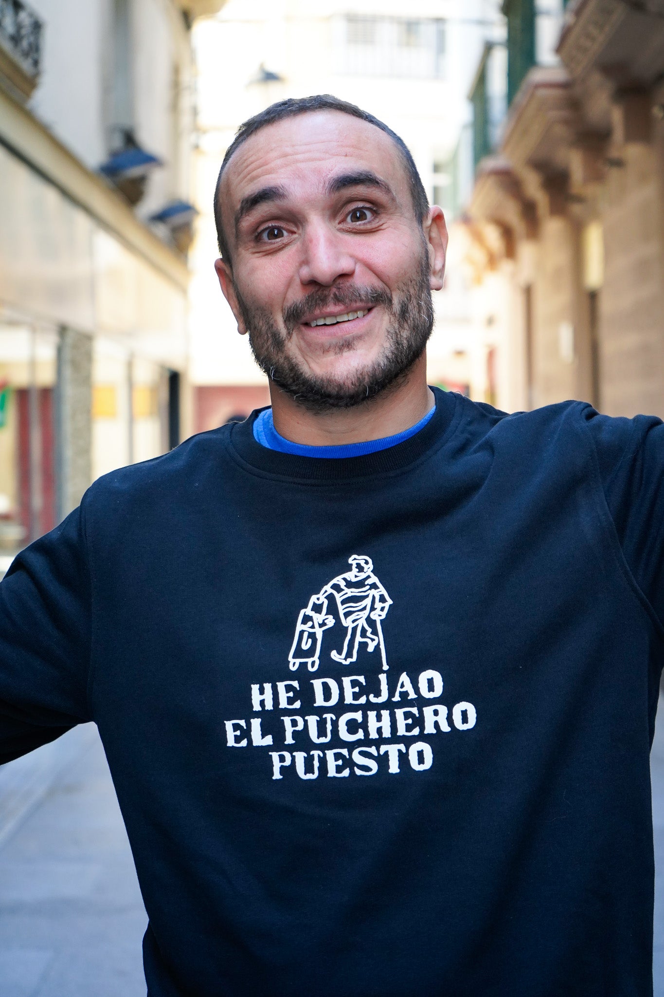 Sudadera He dejado el puchero puesto