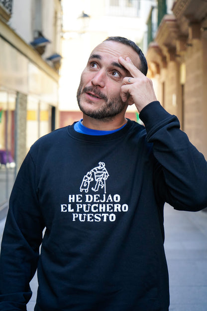 Sudadera He dejado el puchero puesto
