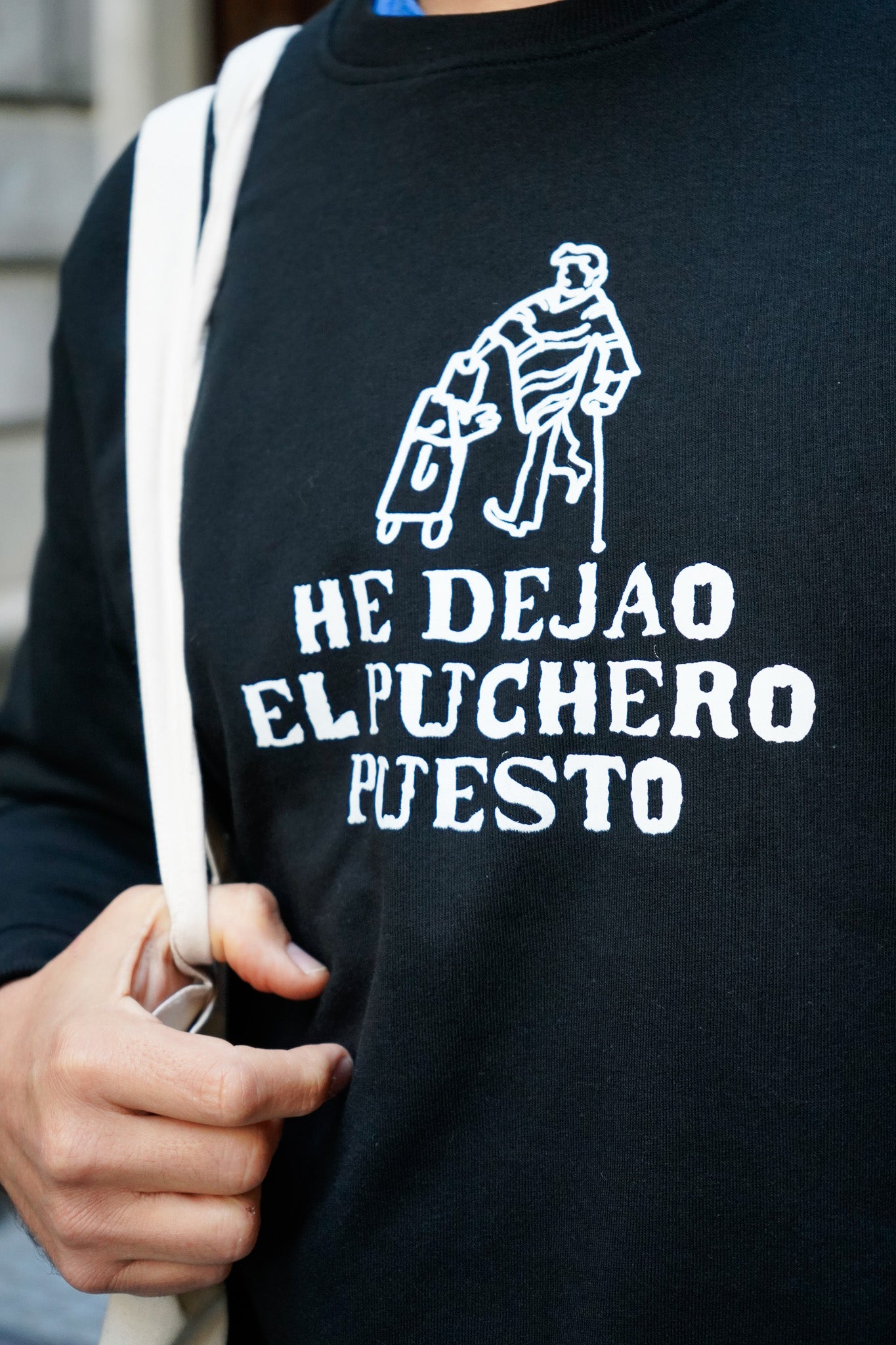 Sudadera He dejado el puchero puesto