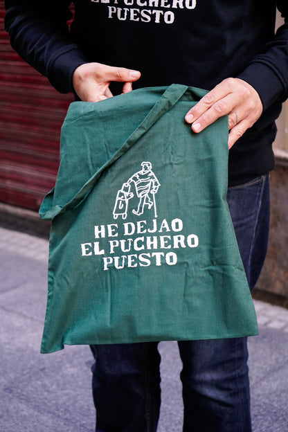 Totebag He dejao el puchero puesto.