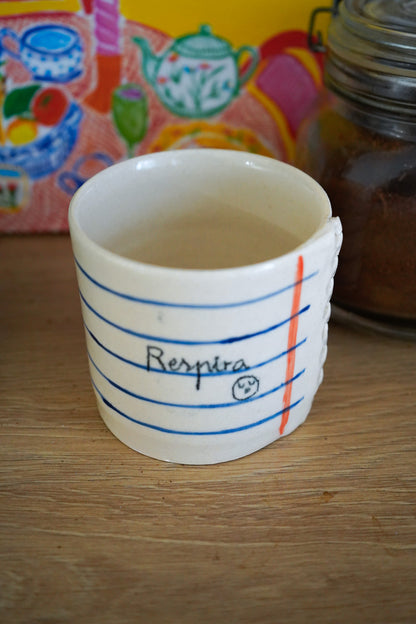 Taza notas RESPIRA