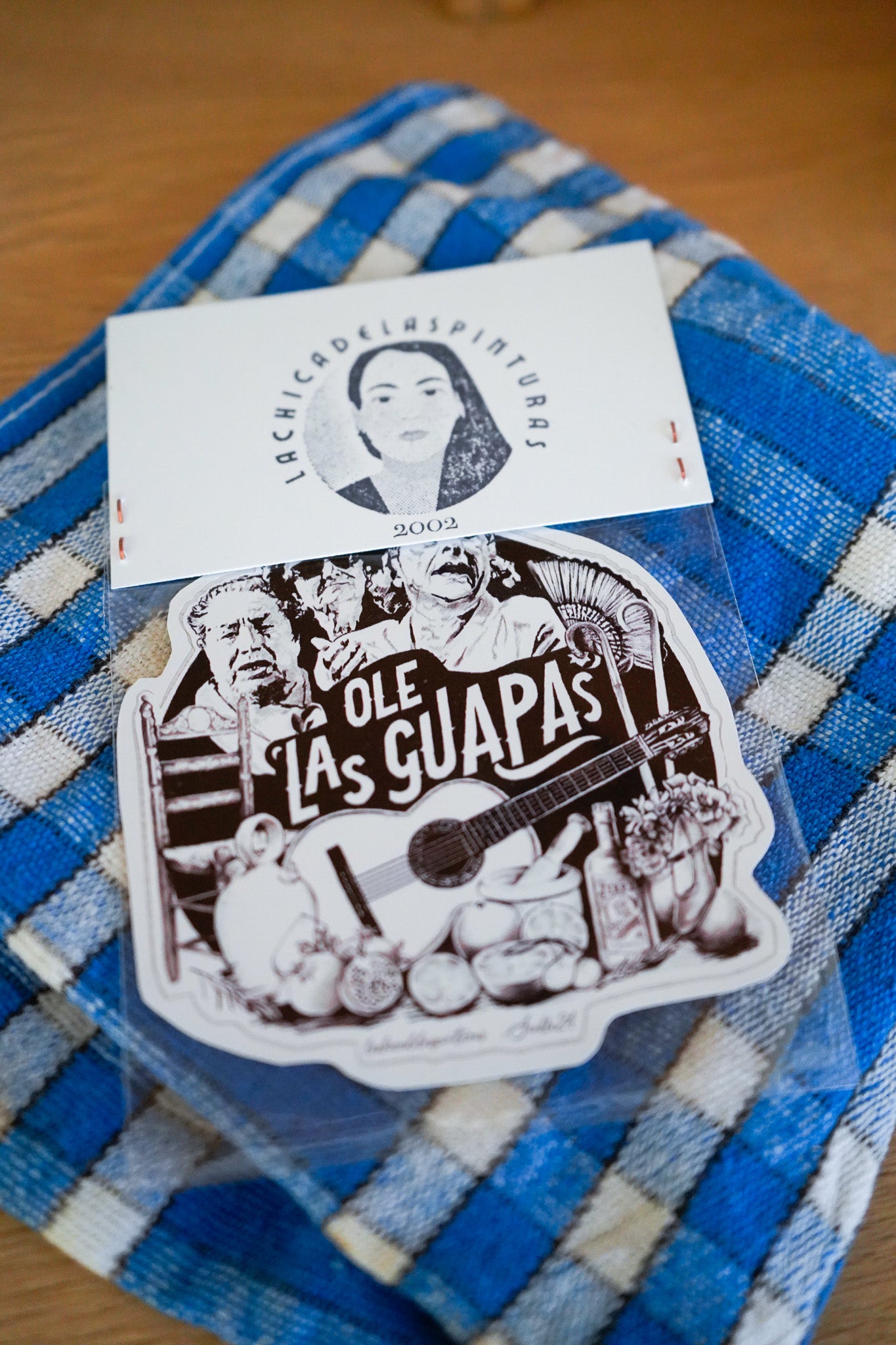 Pegatina OLE LAS GUAPAS