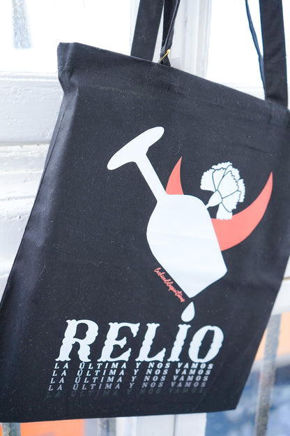 Totebag Relío: la última y nos vamos