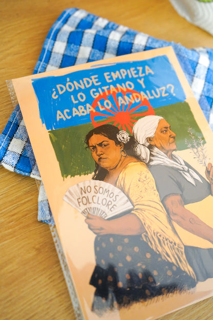 Lámina ¿Dónde empieza lo gitano y acaba lo andaluz?