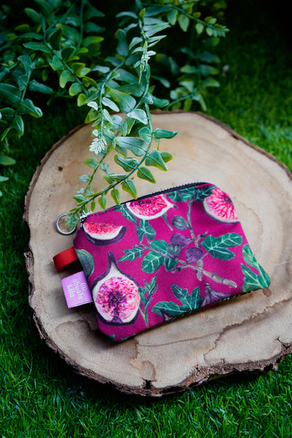 Monedero granate higos