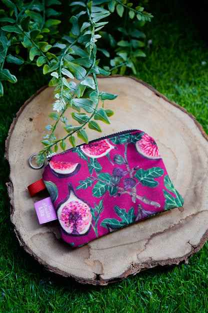 Monedero granate higos