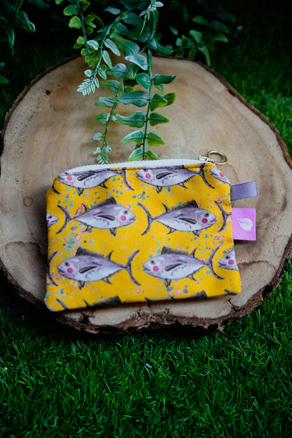 Monedero amarillo atunes