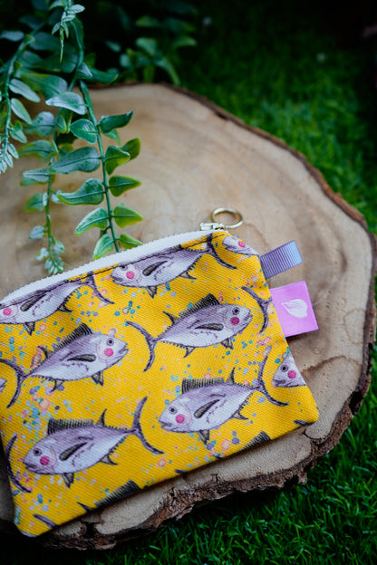 Monedero amarillo atunes