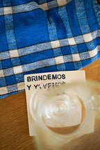 Posavasos Brindemos y ya vemos