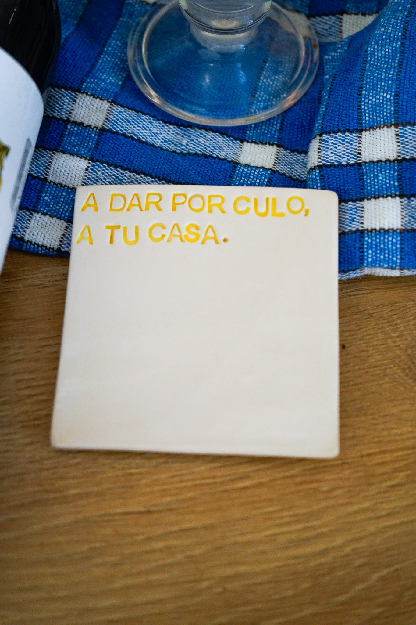 Posavasos A dar por culo a tu casa