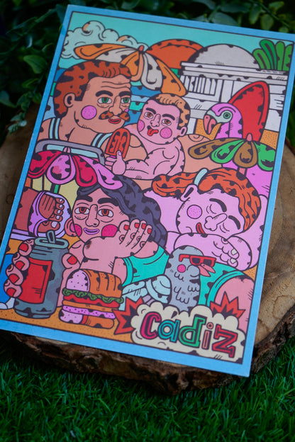 Lámina Cádiz Percales x La Vecina