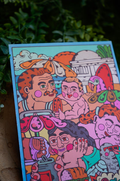 Lámina Cádiz Percales x La Vecina