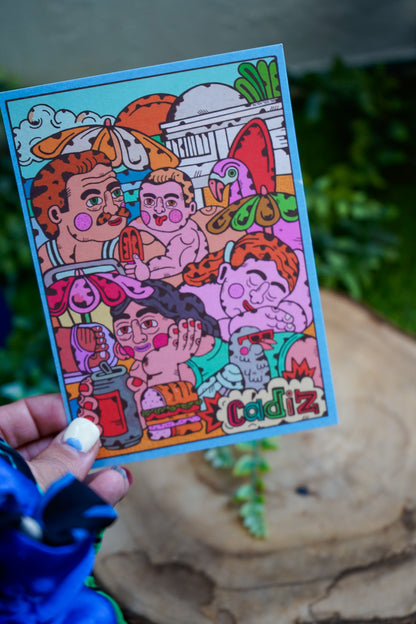 Lámina Cádiz Percales x La Vecina