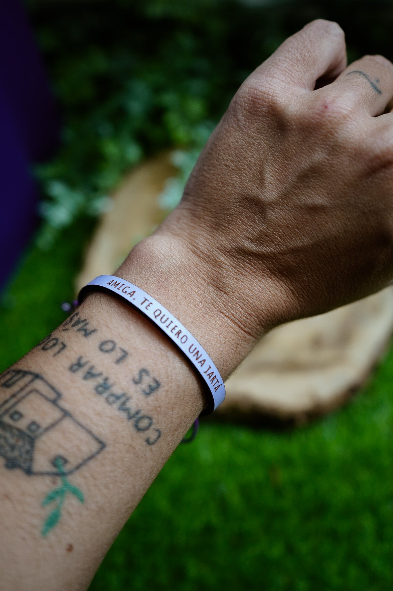 Pulsera Amiga, te quiero una jartá