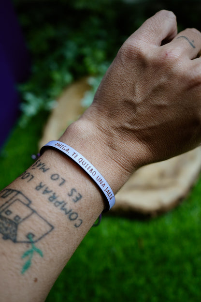 Pulsera Amiga, te quiero una jartá