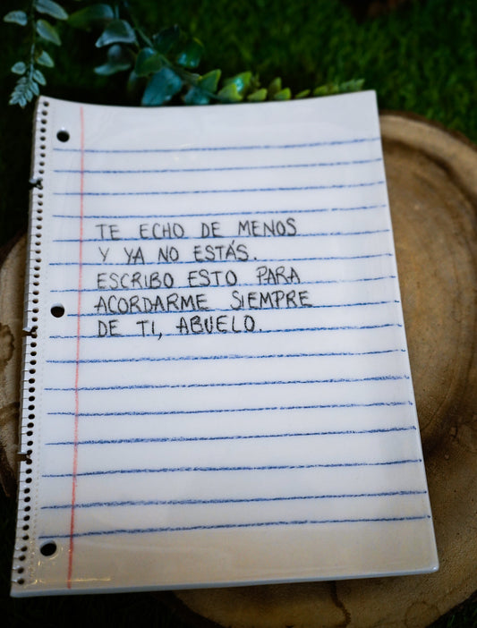 Plato cerámica Abuelo