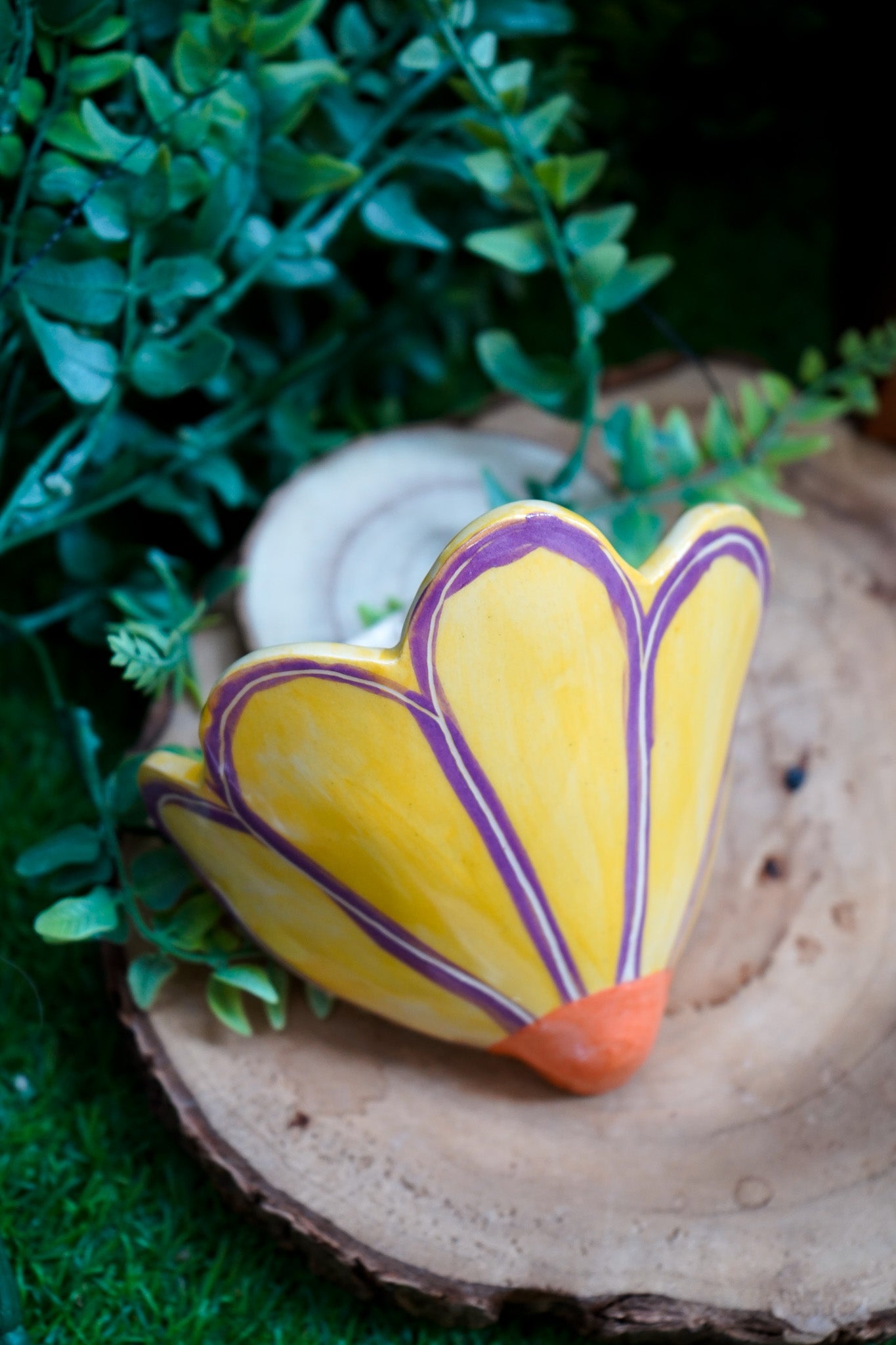 Tetas de maceta flor Amarillo