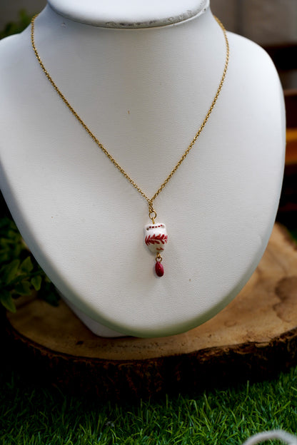 Collar Jarrón Cerámica