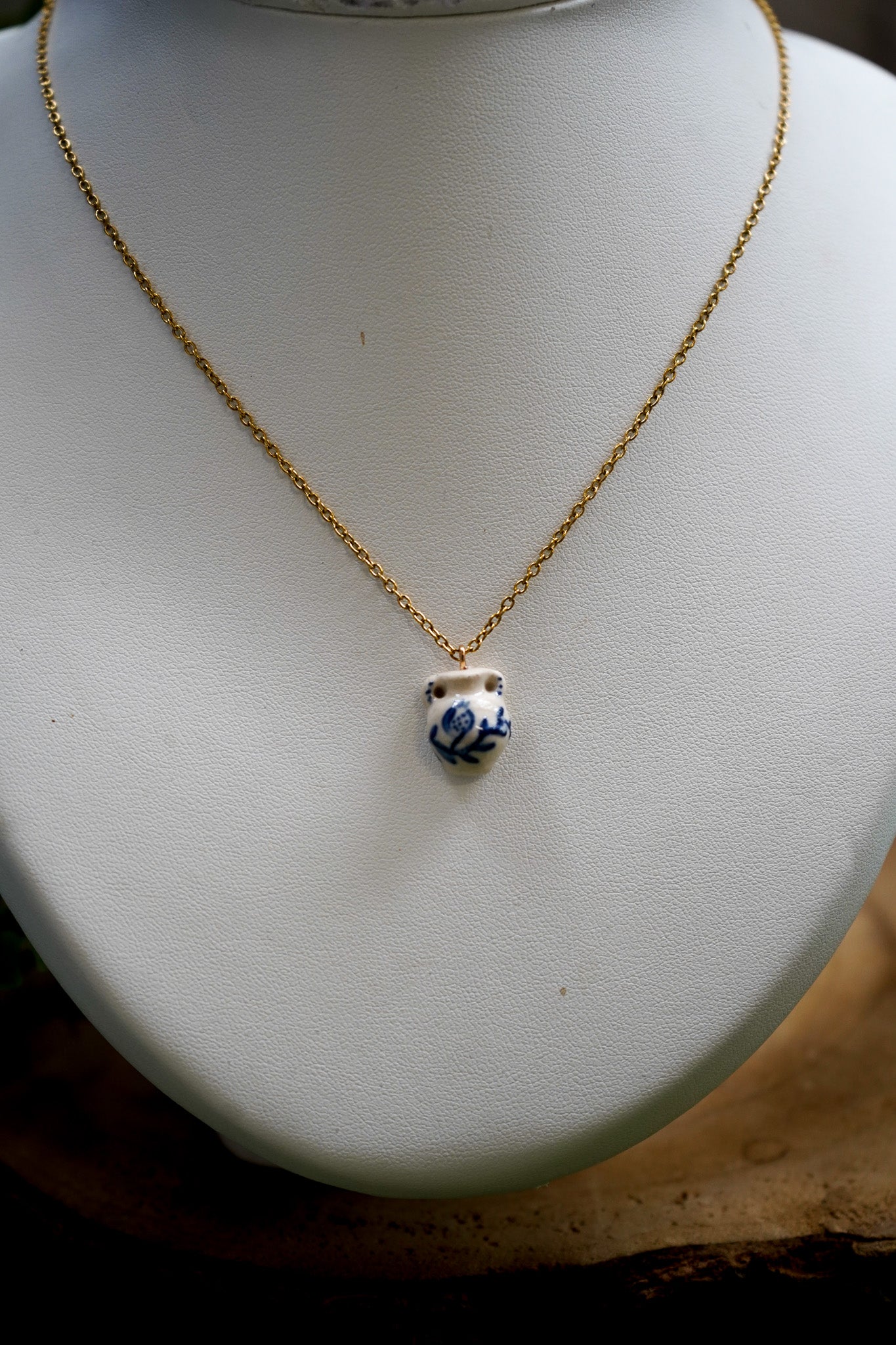 Collar Jarrón Cerámica