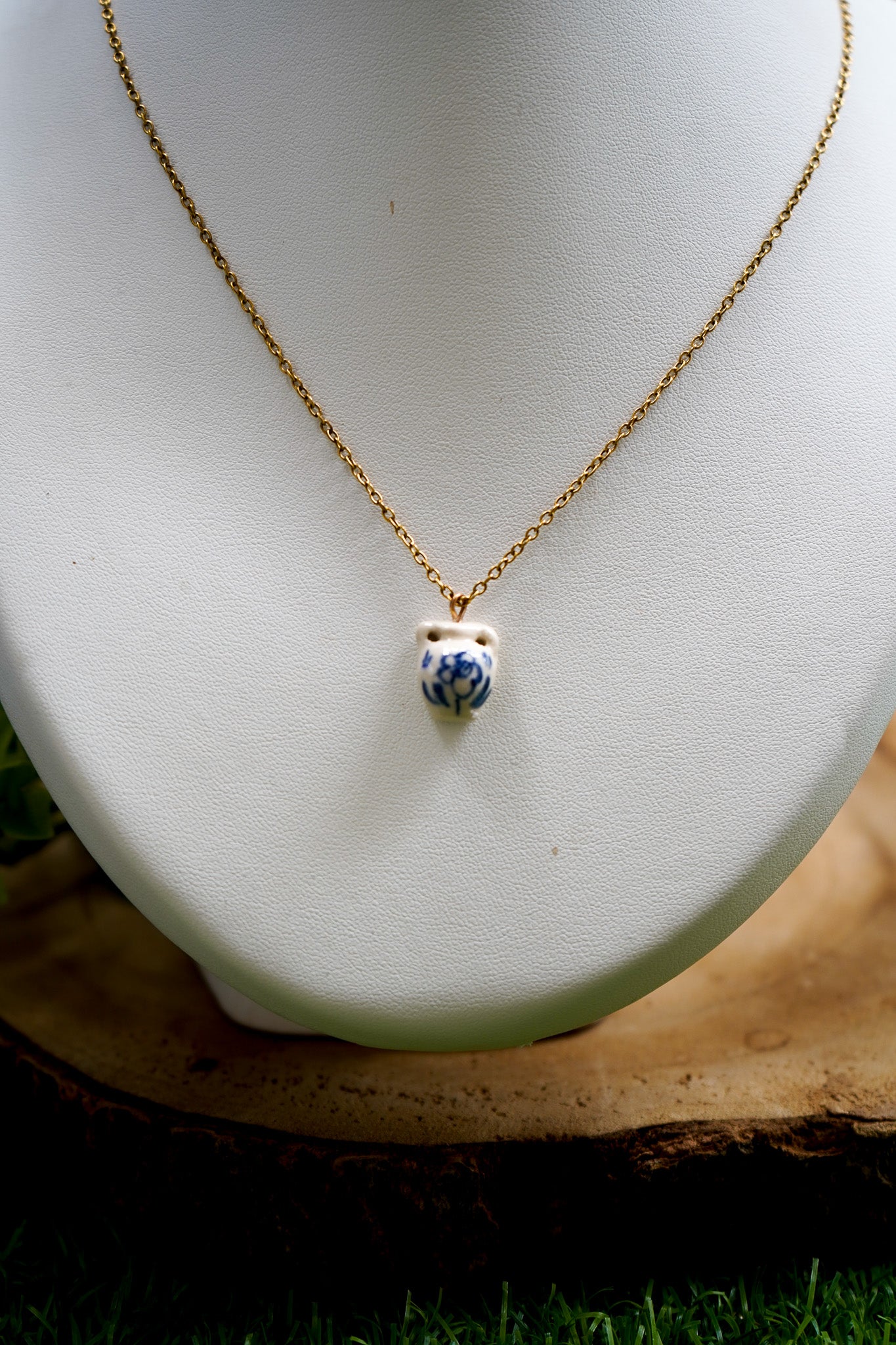 Collar Jarrón Cerámica