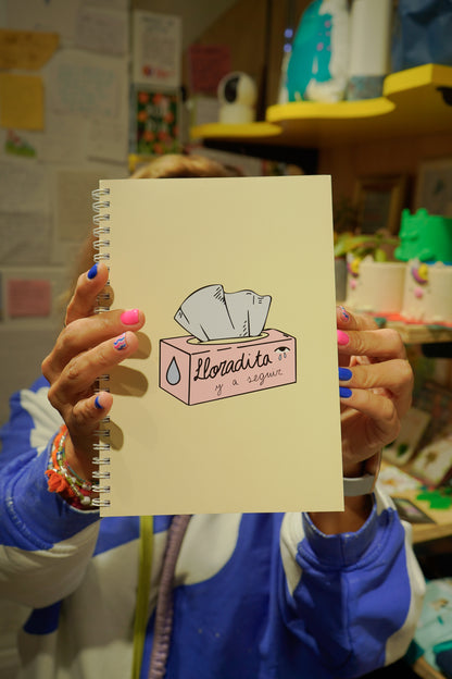 Libreta + Chapa Lloradita y a seguir