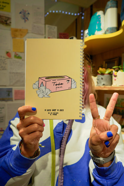 Libreta + Chapa Lloradita y a seguir