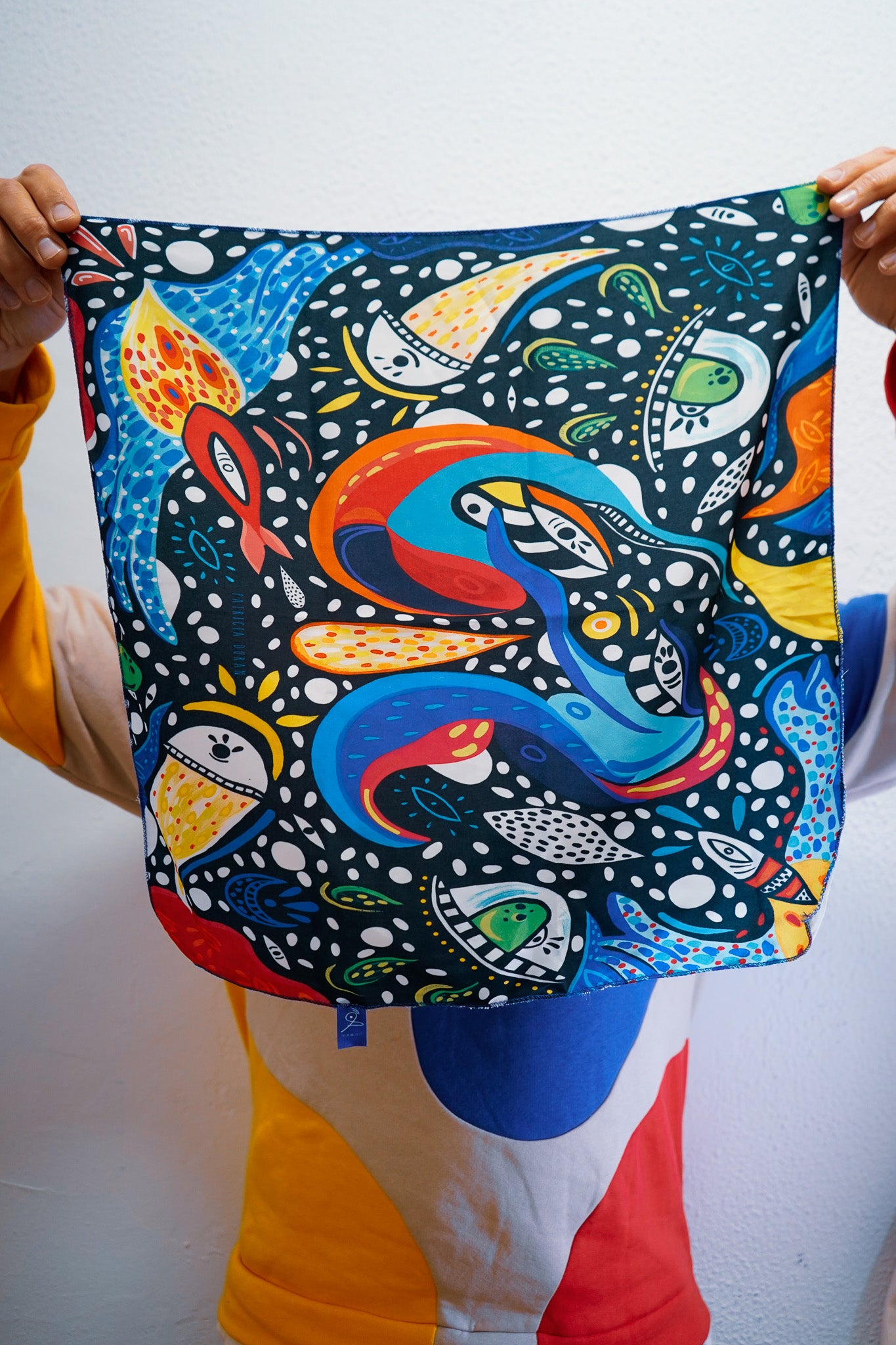 Pañuelo Universo (Azul) - Tribu