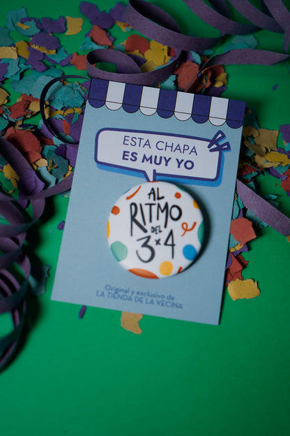 Pack 3 Chapas de Carnaval