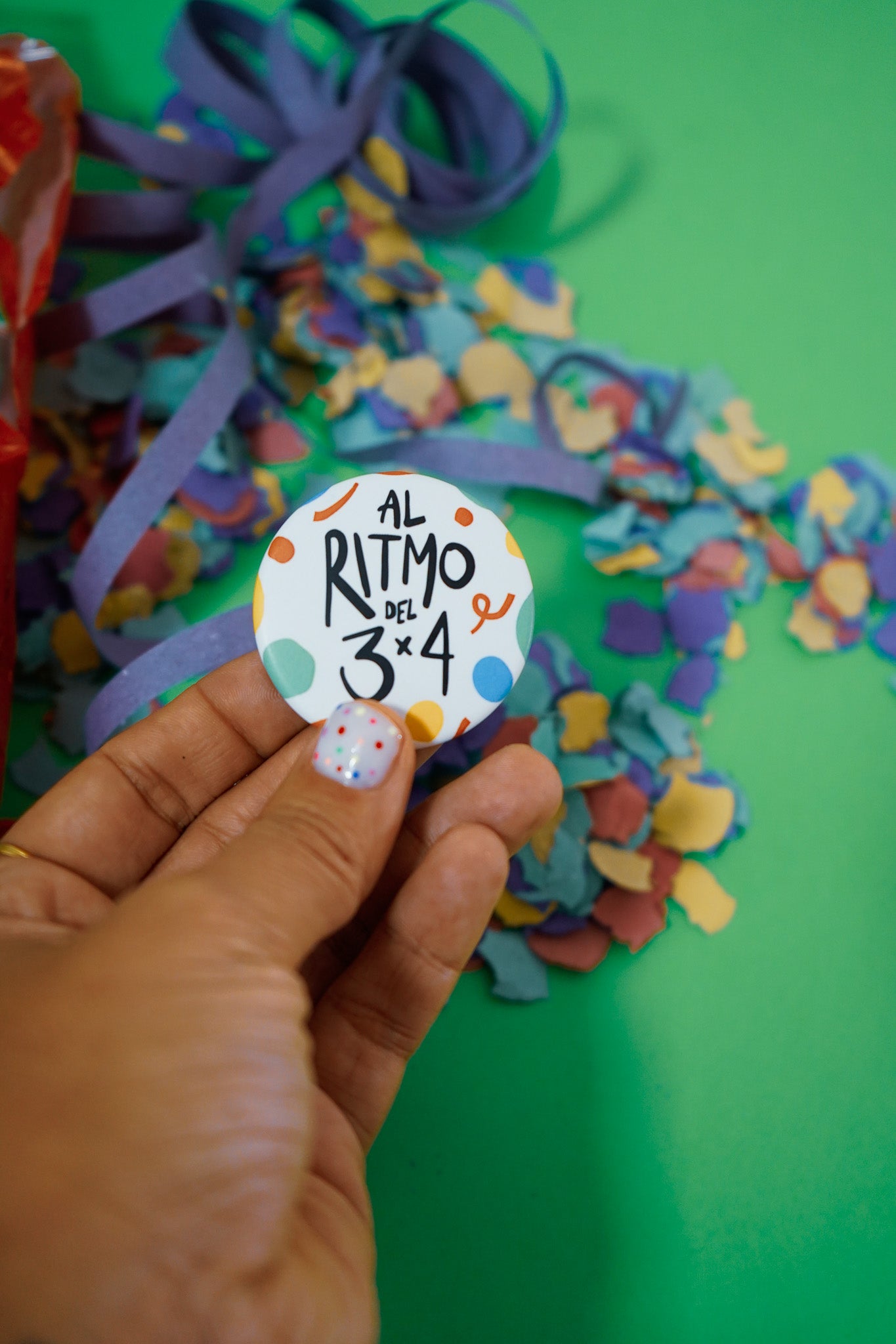 Badge To the rhythm of the 3x4 at Carnival