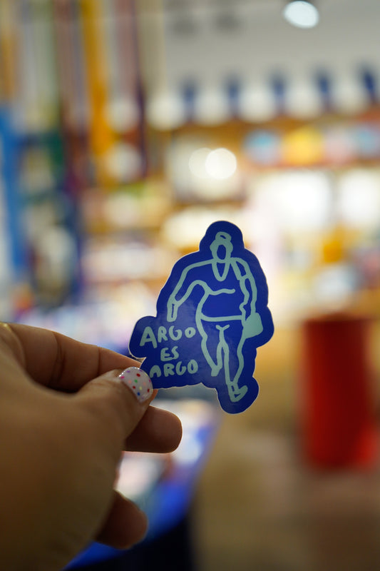 Pegatina Argo es argo
