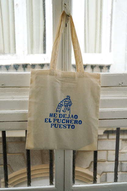 Totebag He dejao el puchero puesto