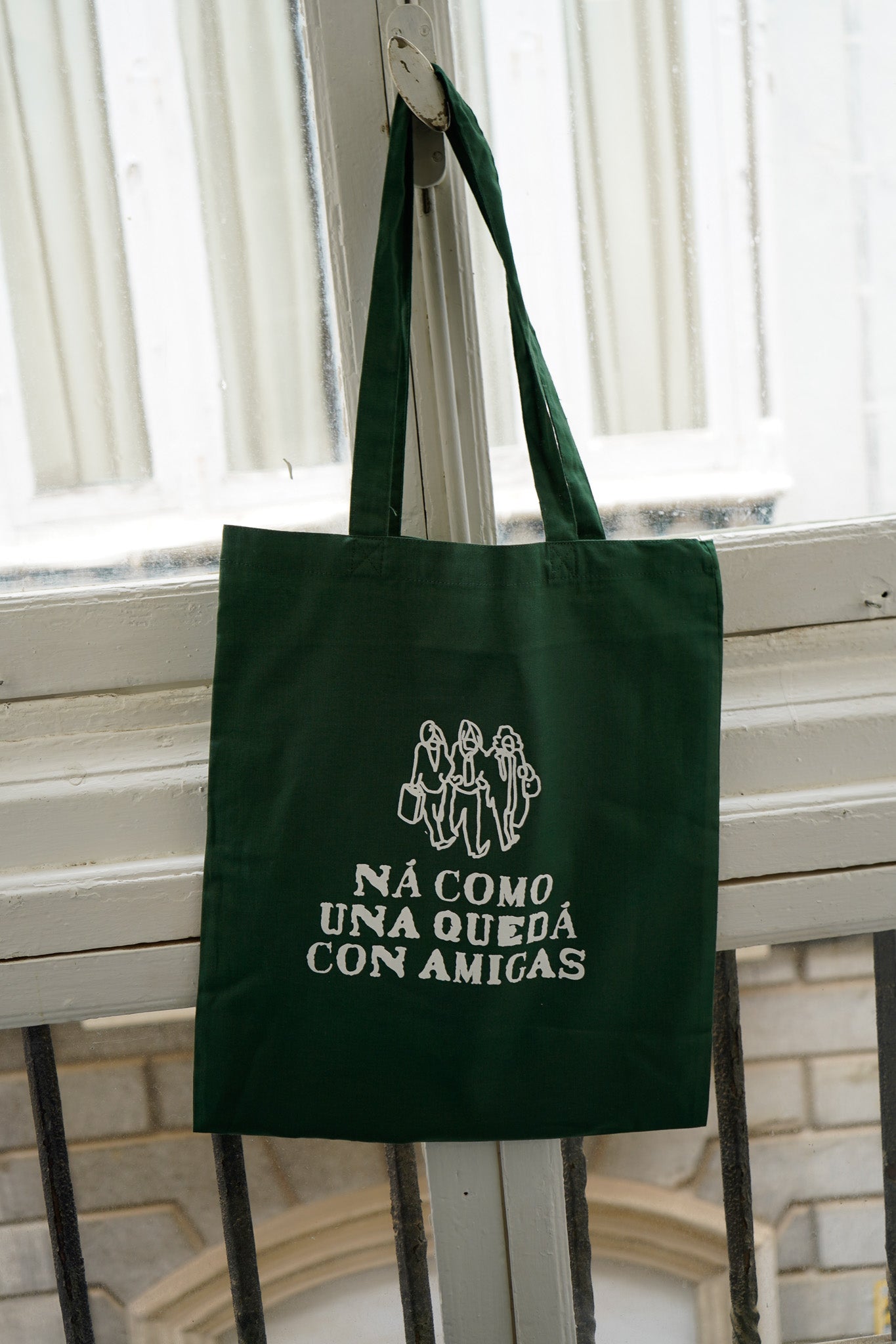 Totebag Ná como una quedá con amigas