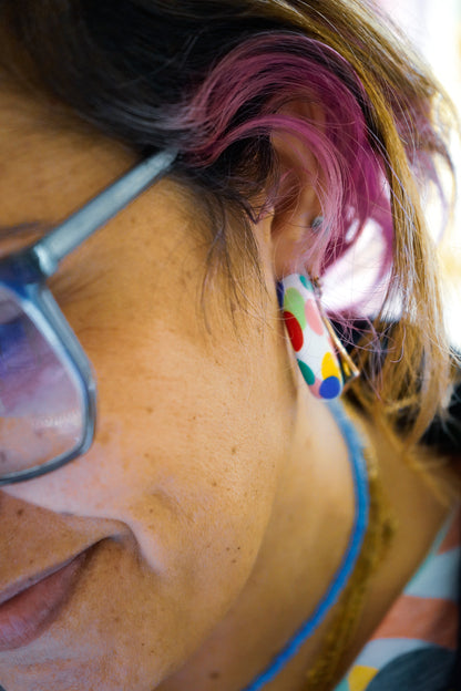 Carnival Paper Earrings WITHOUT embossing - Chavala x La Vecina