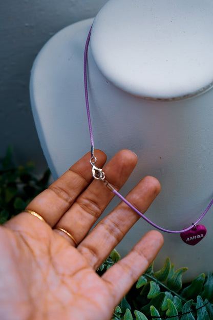 Collar Amiga Corazón