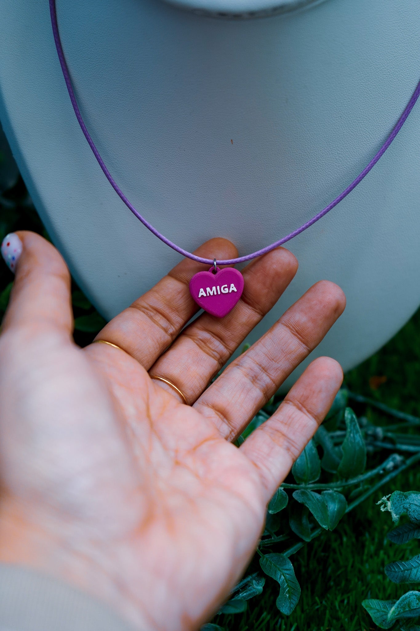 Collar Amiga Corazón